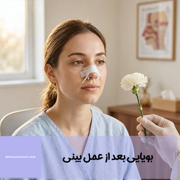 بویایی بعد از عمل بینی  - دکترمحمدعلی حسینی